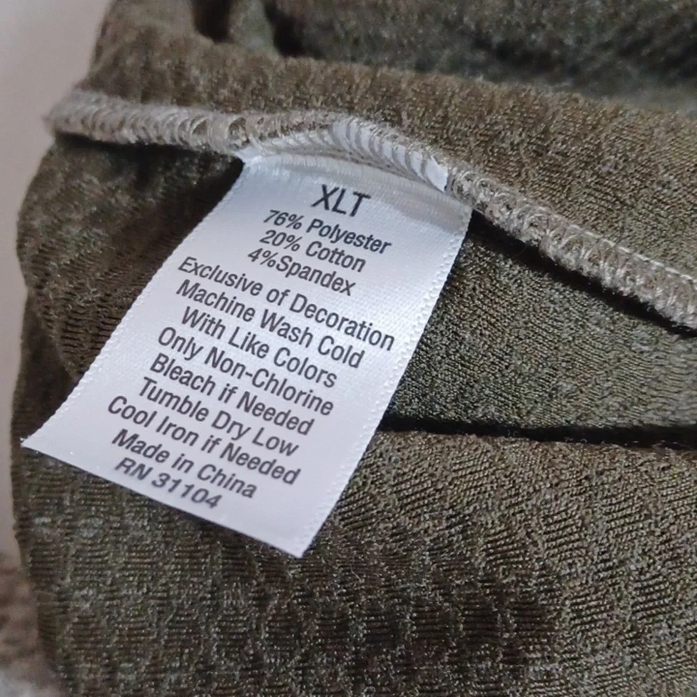 Zelos Waffle Knit Men's Tan & Gray Lounge Sweat  Pants Pockets  2XLT New